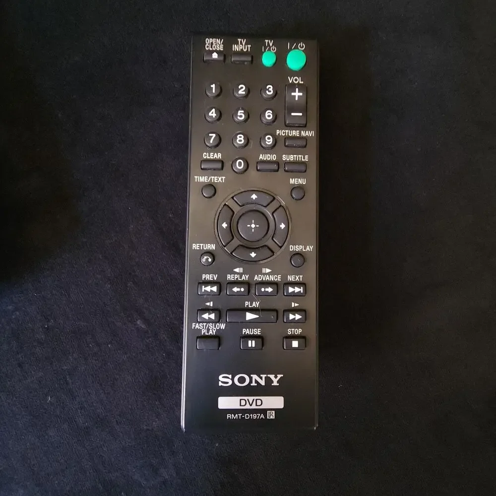 Sony DVP-SR500H DVD/CD Player Black Stereo Audio L/R RCA 2011 DVD Player CD
